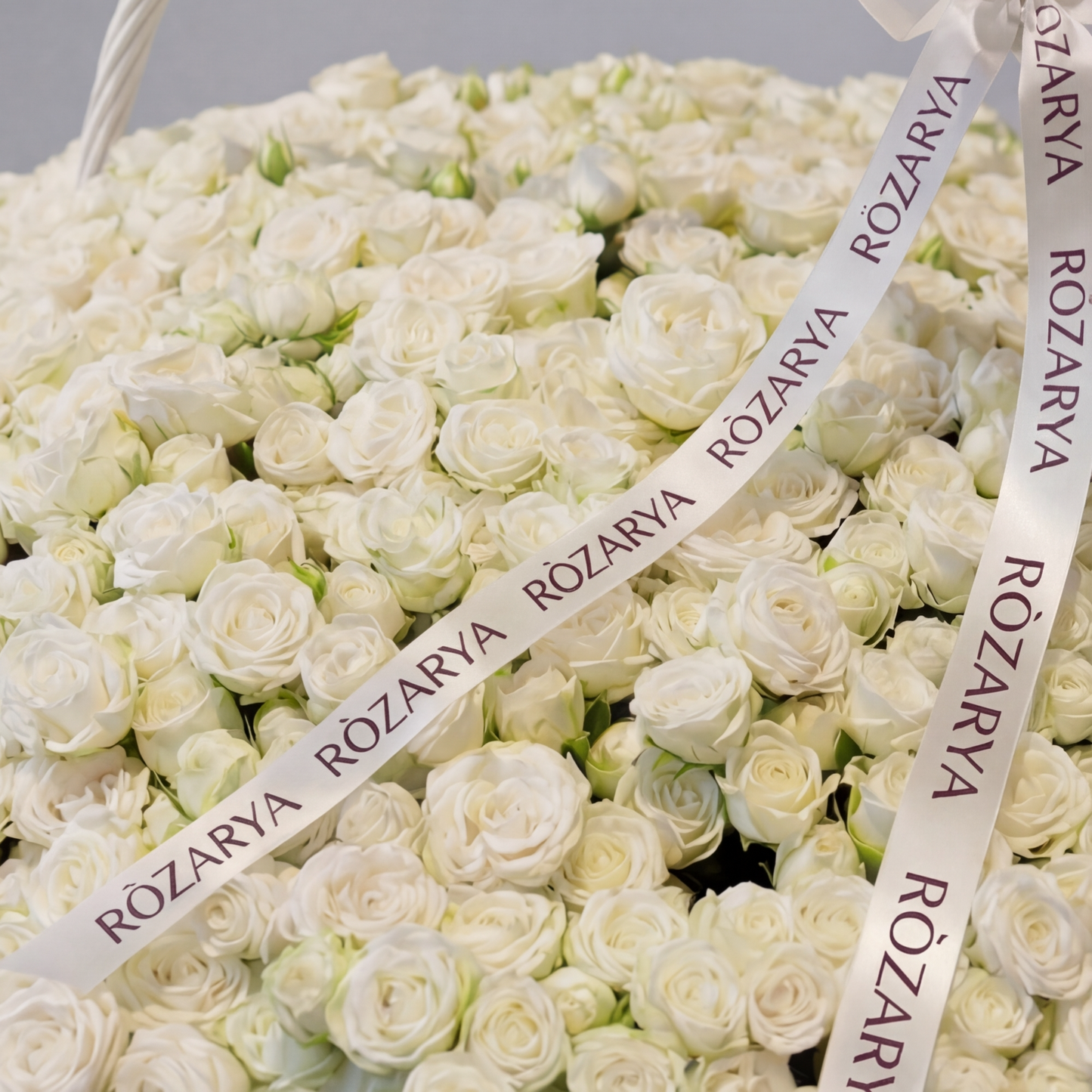 The Grand Pink Peony Meadow Basket