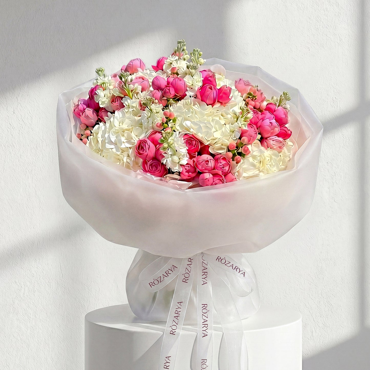The Blush Hydrangea & Pink Rose Celebration