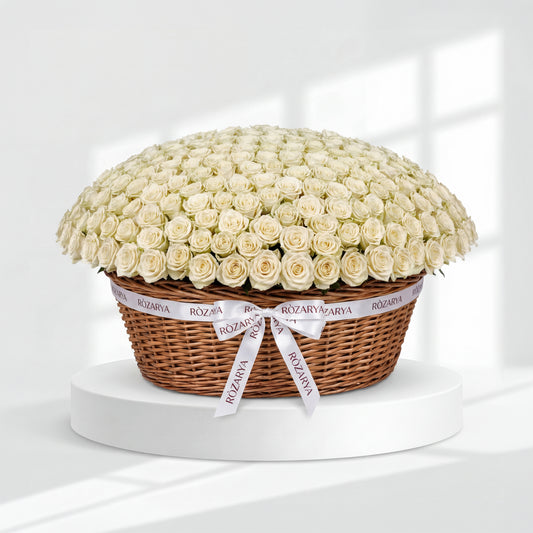 The Imperial White Elegance Basket