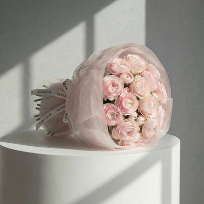 The Delicate Blush Ranunculus Bouquet
