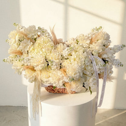 The Ivory Whisper Basket