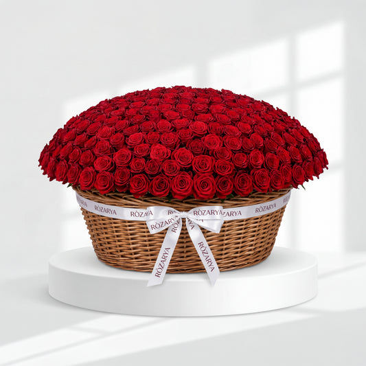 The Royal Crimson Grandeur Basket
