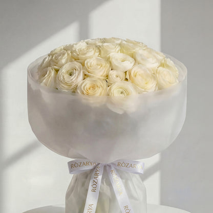 The Absolute Ivory Elegance Bouquet