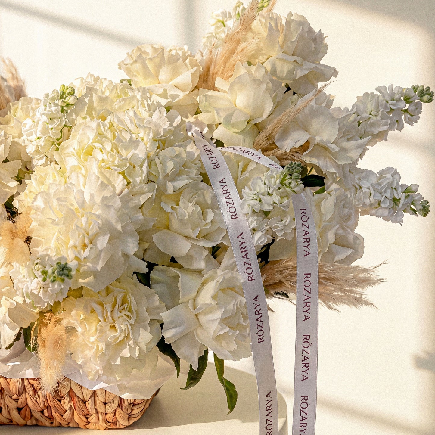 The Ivory Whisper Basket