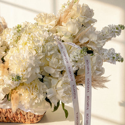 The Ivory Whisper Basket