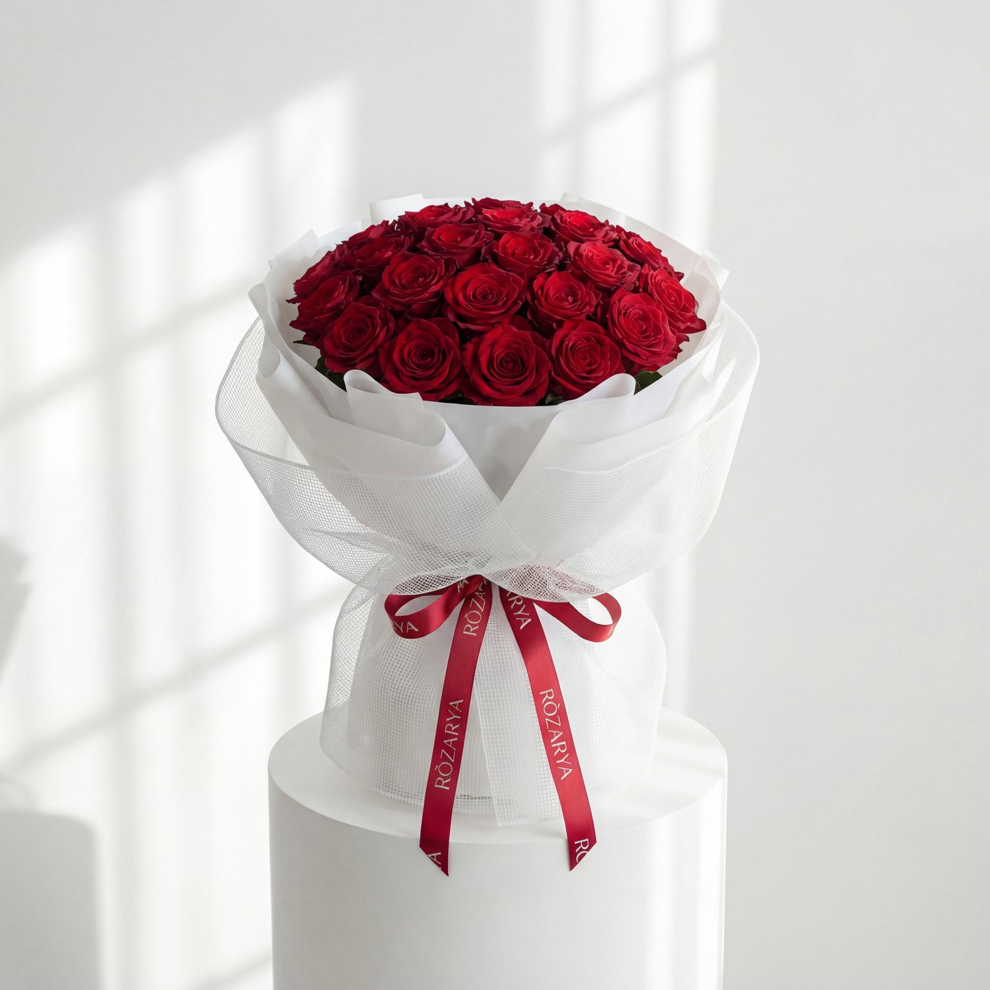 Opulent Red Rose Dome