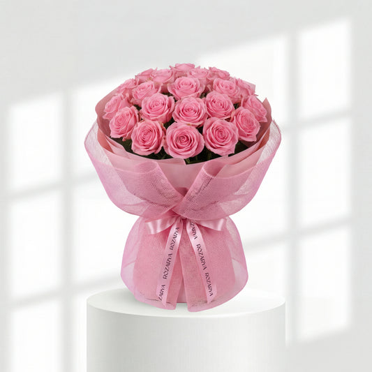 The Royal Radiance Premium Pink Bouquet