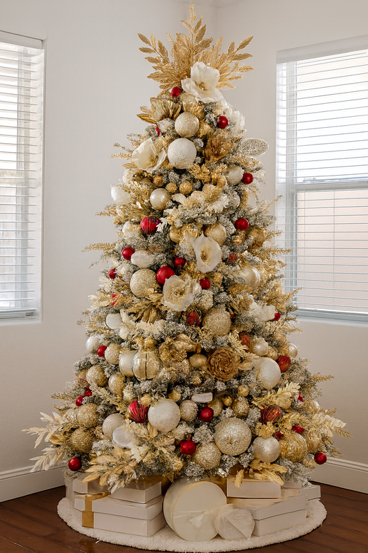 Crimson Gold Elegance Tree