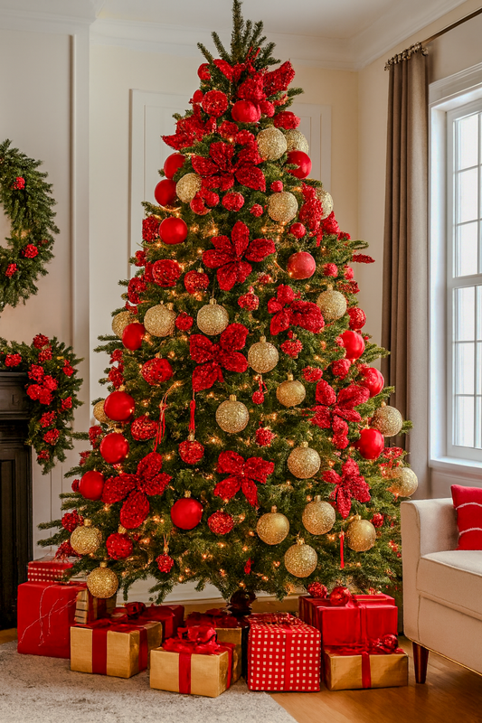 Scarlet Gold Grandeur Tree