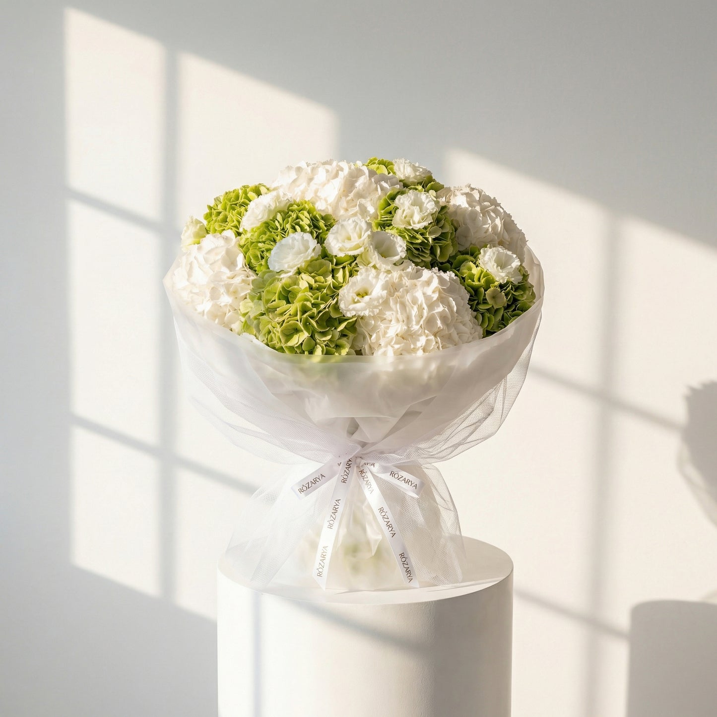 The Green & White Hydrangea Serenity