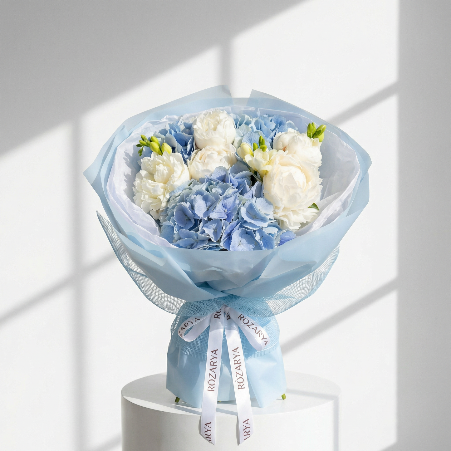 Sky & Ivory Elegance Bouquet
