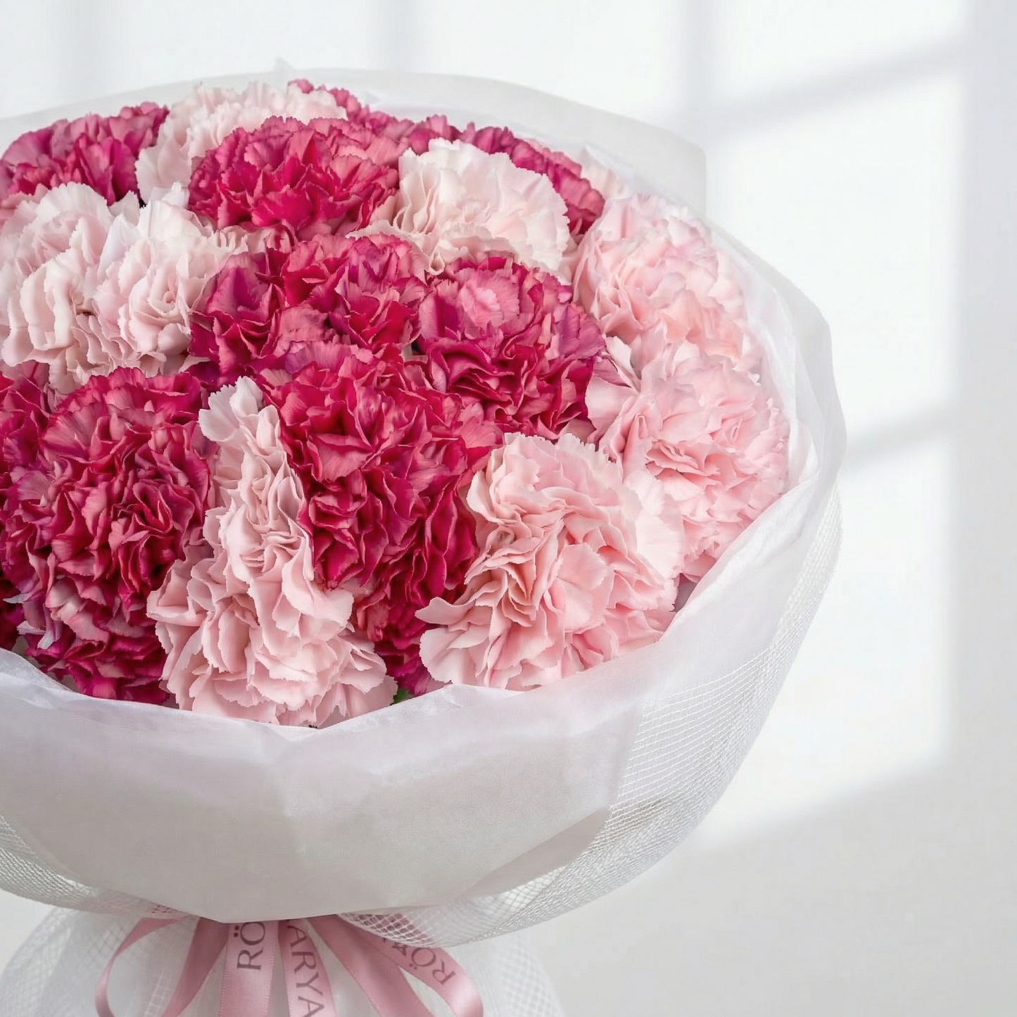 Raspberry Blush Carnation Couture Bouquet