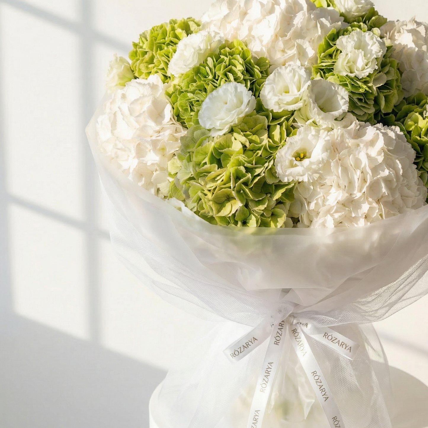 The Green & White Hydrangea Serenity