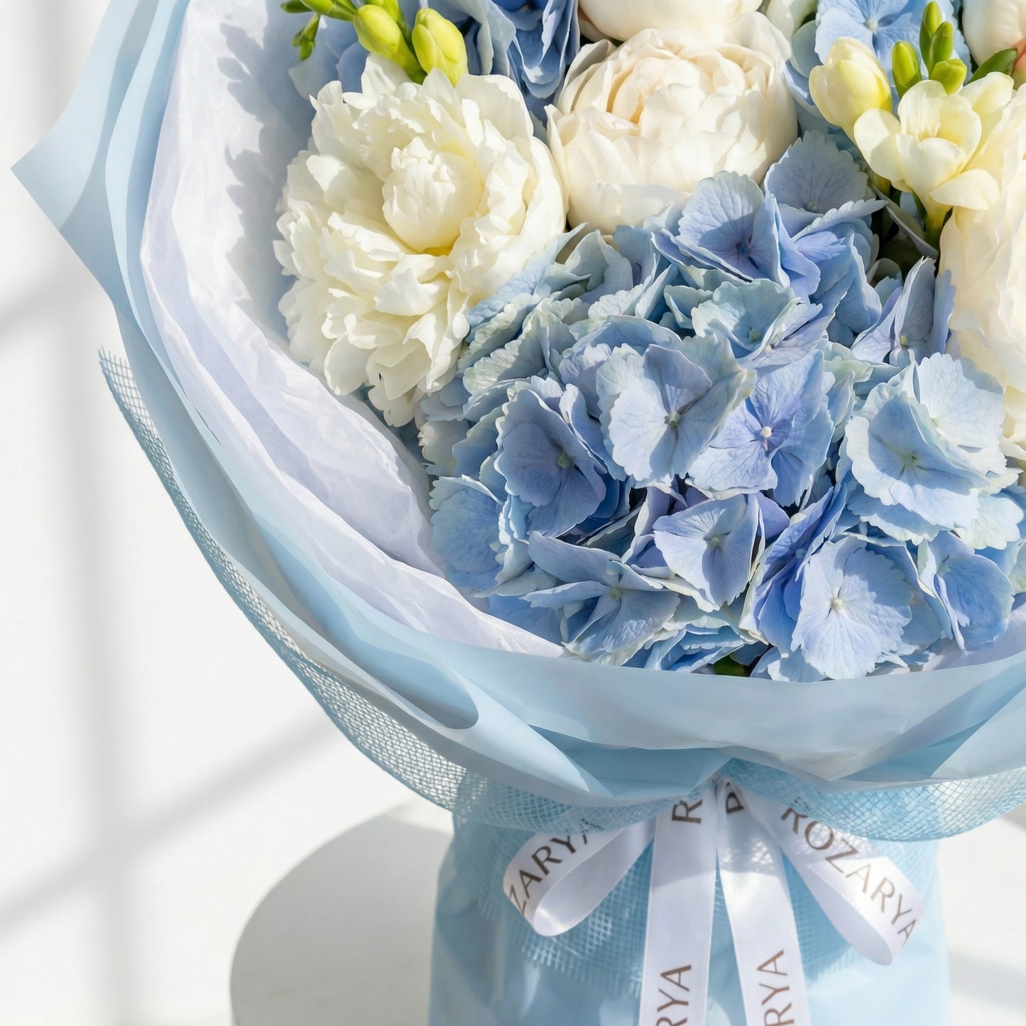 Sky & Ivory Elegance Bouquet