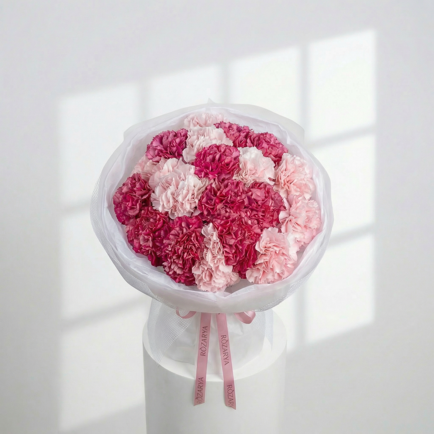 Raspberry Blush Carnation Couture Bouquet