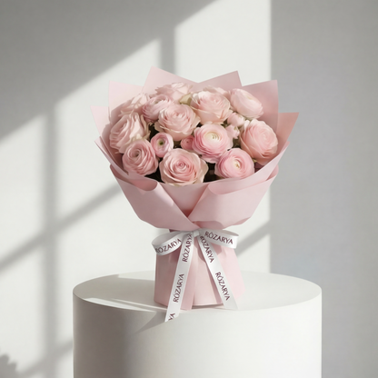 The Delicate Blush Ranunculus Bouquet