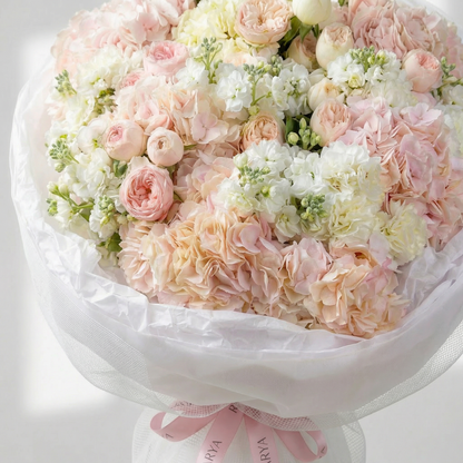 Champagne Blush Garden Bouquet