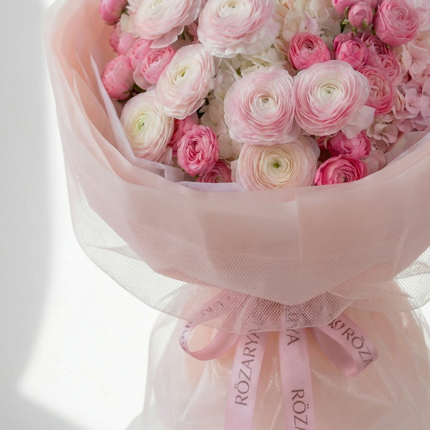 Pink Silk Whisper Bouquet