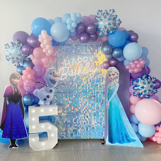 Magical "Frozen" Themed Kids Birthday Decorations
