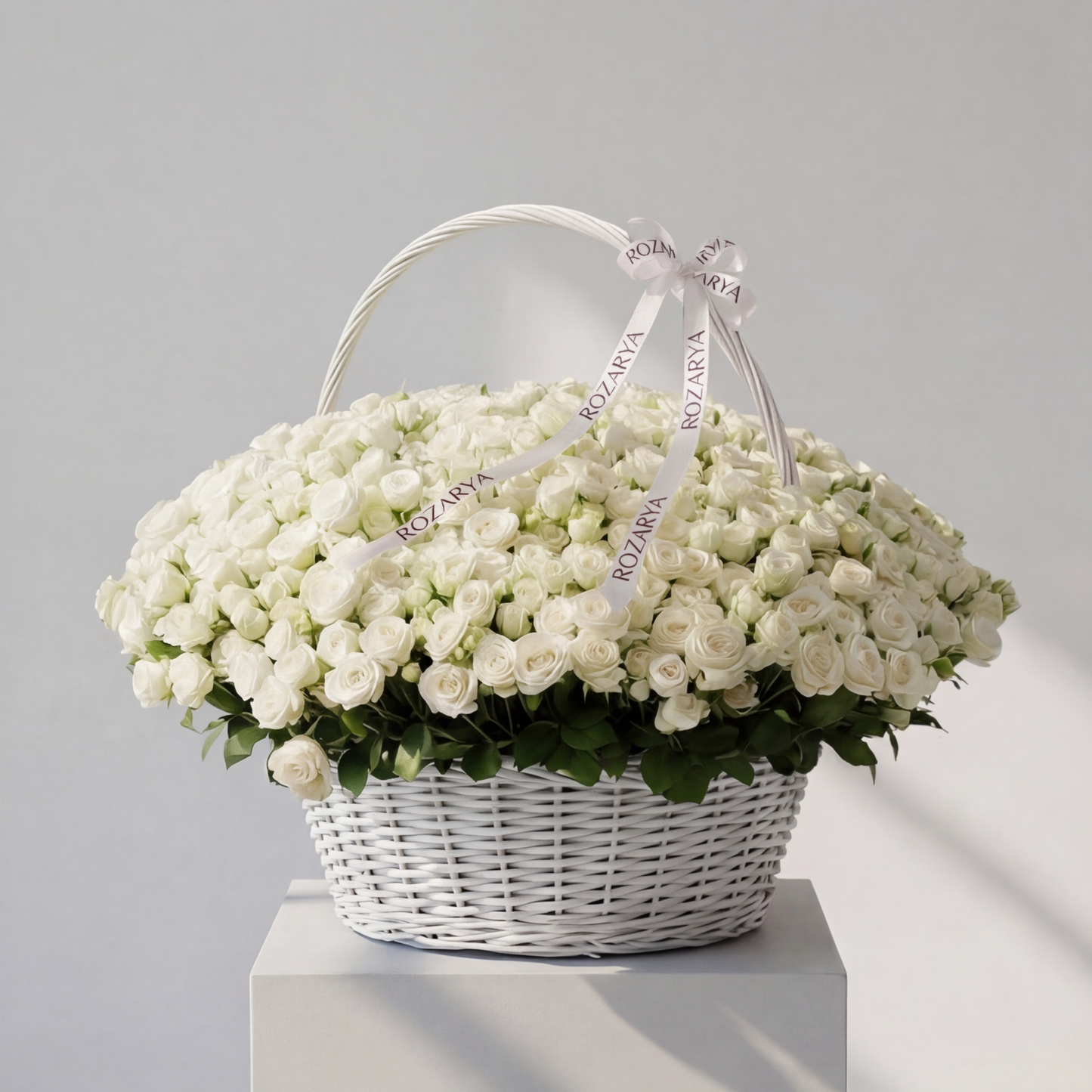 The Grand Pink Peony Meadow Basket