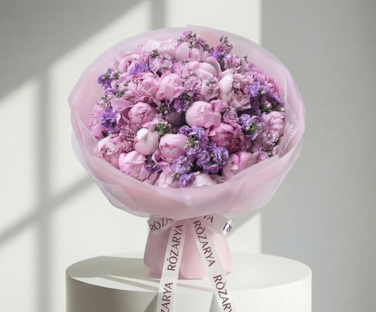 The Ivory Ranunculus and Sweet Pea Purity