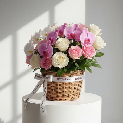 The Tropical Orchid Garden Basket