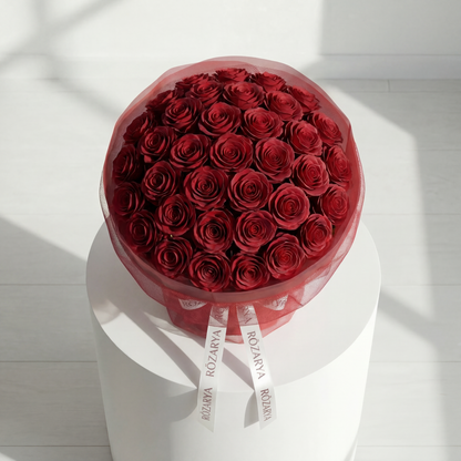 The Regal Plum Velvet Bouquet Dark