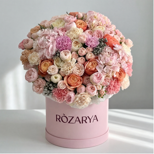 Blush Garden Grande — Luxury Bloom Box