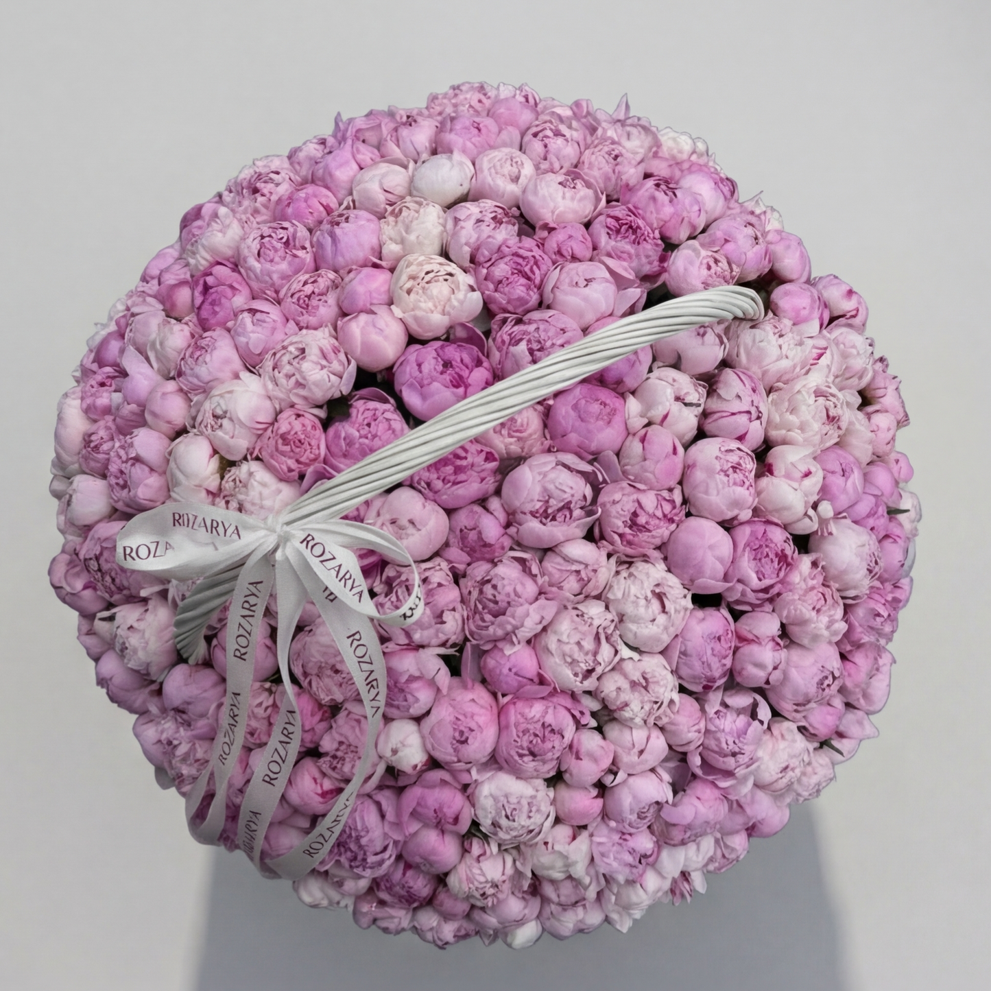 The Opulent Magenta Peony Estate Basket