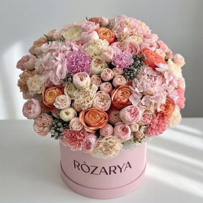 Blush Garden Grande — Luxury Bloom Box