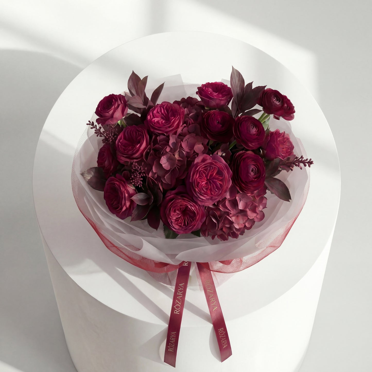 The Regal Plum Velvet Bouquet