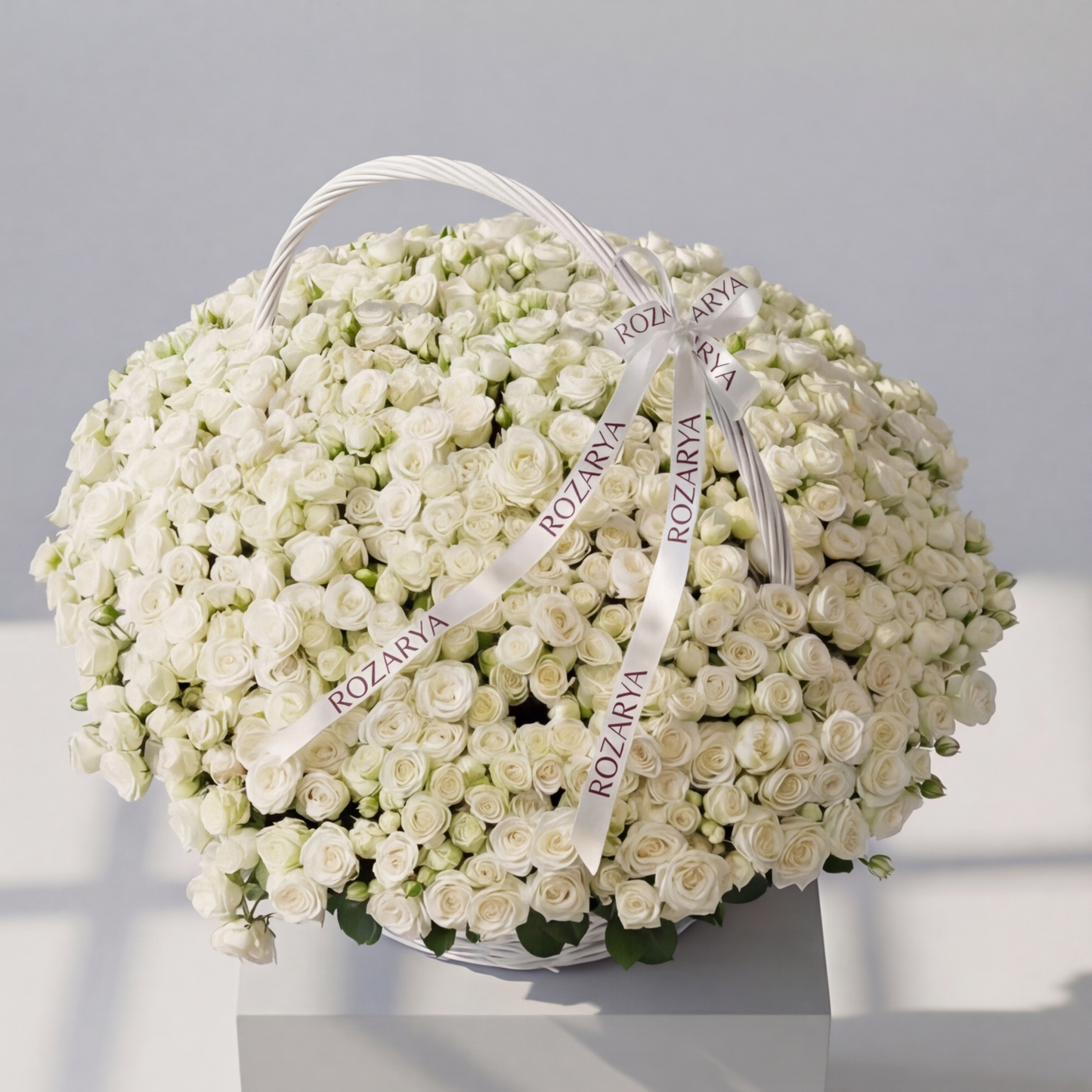 The Grand Pink Peony Meadow Basket