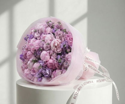 The Ivory Ranunculus and Sweet Pea Purity