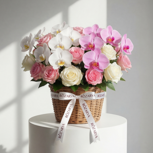 The Tropical Orchid Garden Basket