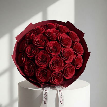 The Regal Plum Velvet Bouquet Dark