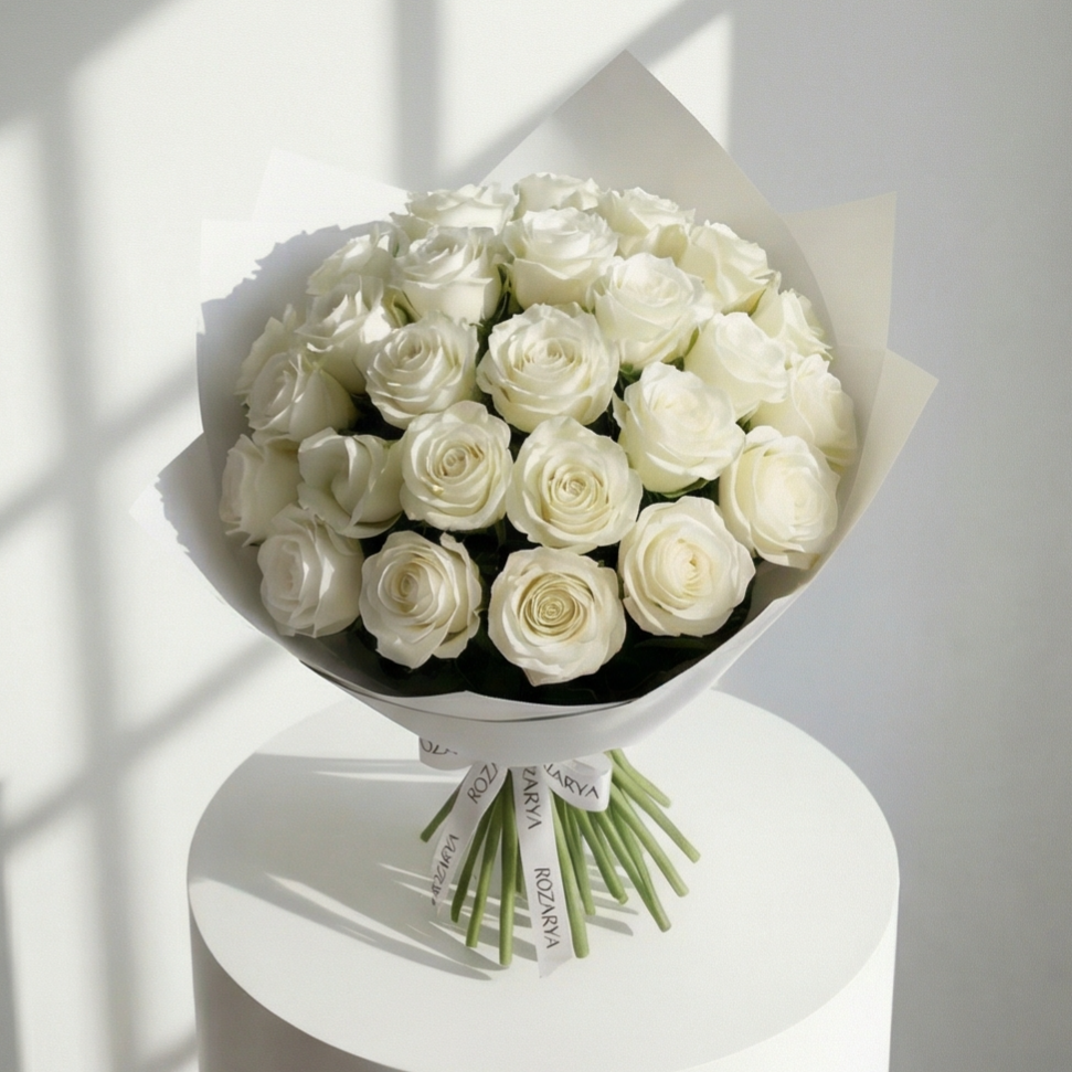 The Purest White Serenity Bouquet
