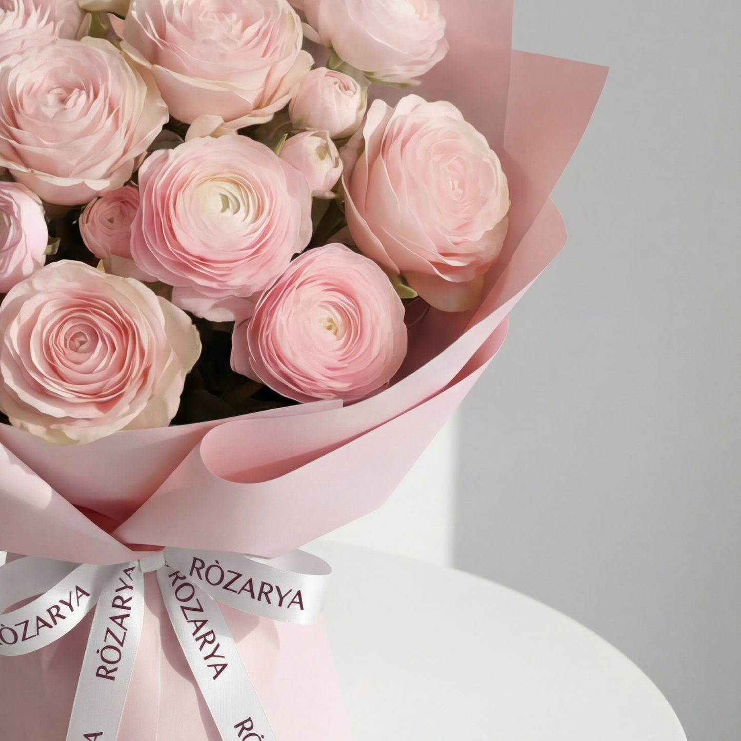 The Delicate Blush Ranunculus Bouquet