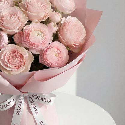The Delicate Blush Ranunculus Bouquet