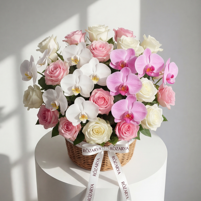 The Tropical Orchid Garden Basket