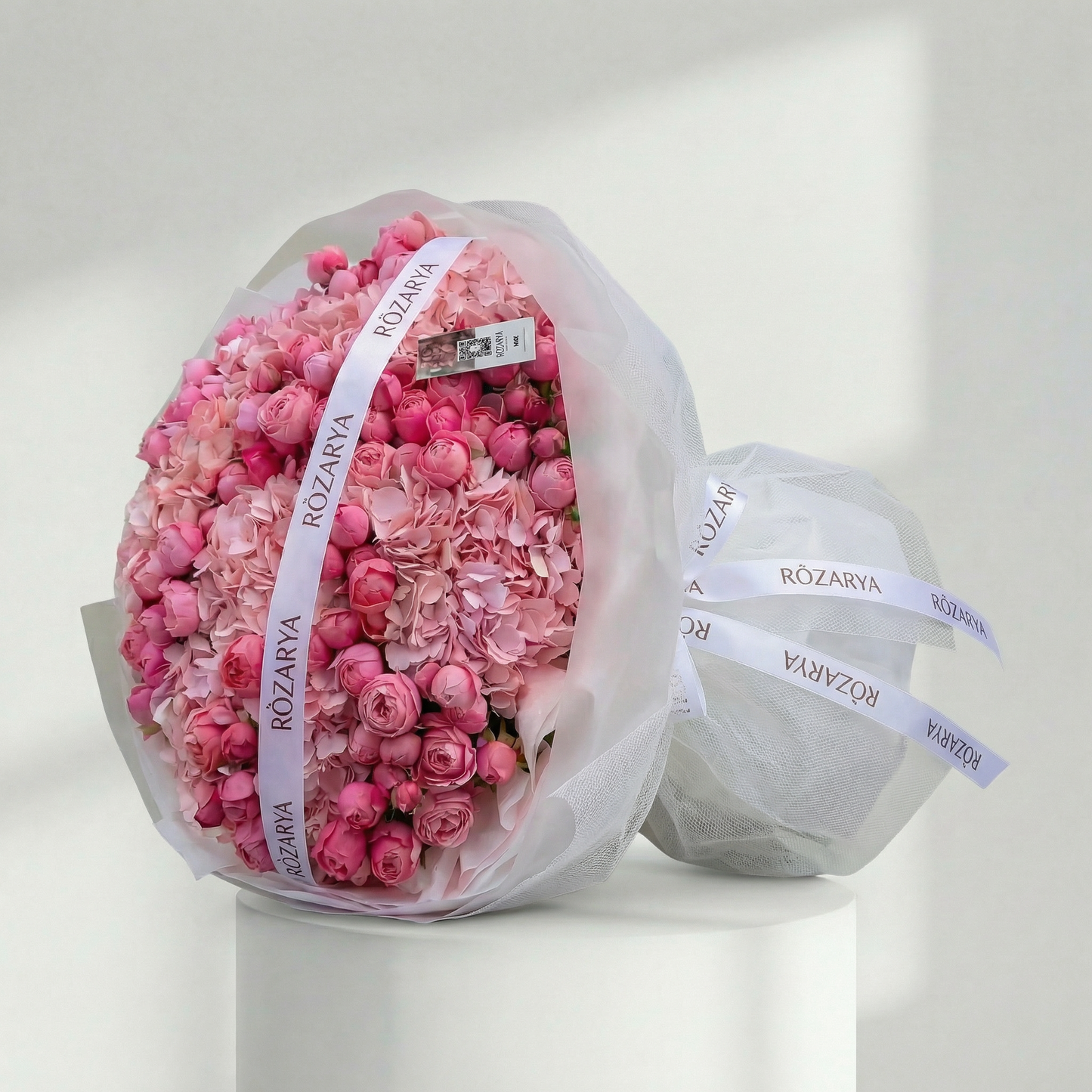 The Rosy Radiance: All-Pink Mixed Bouquet