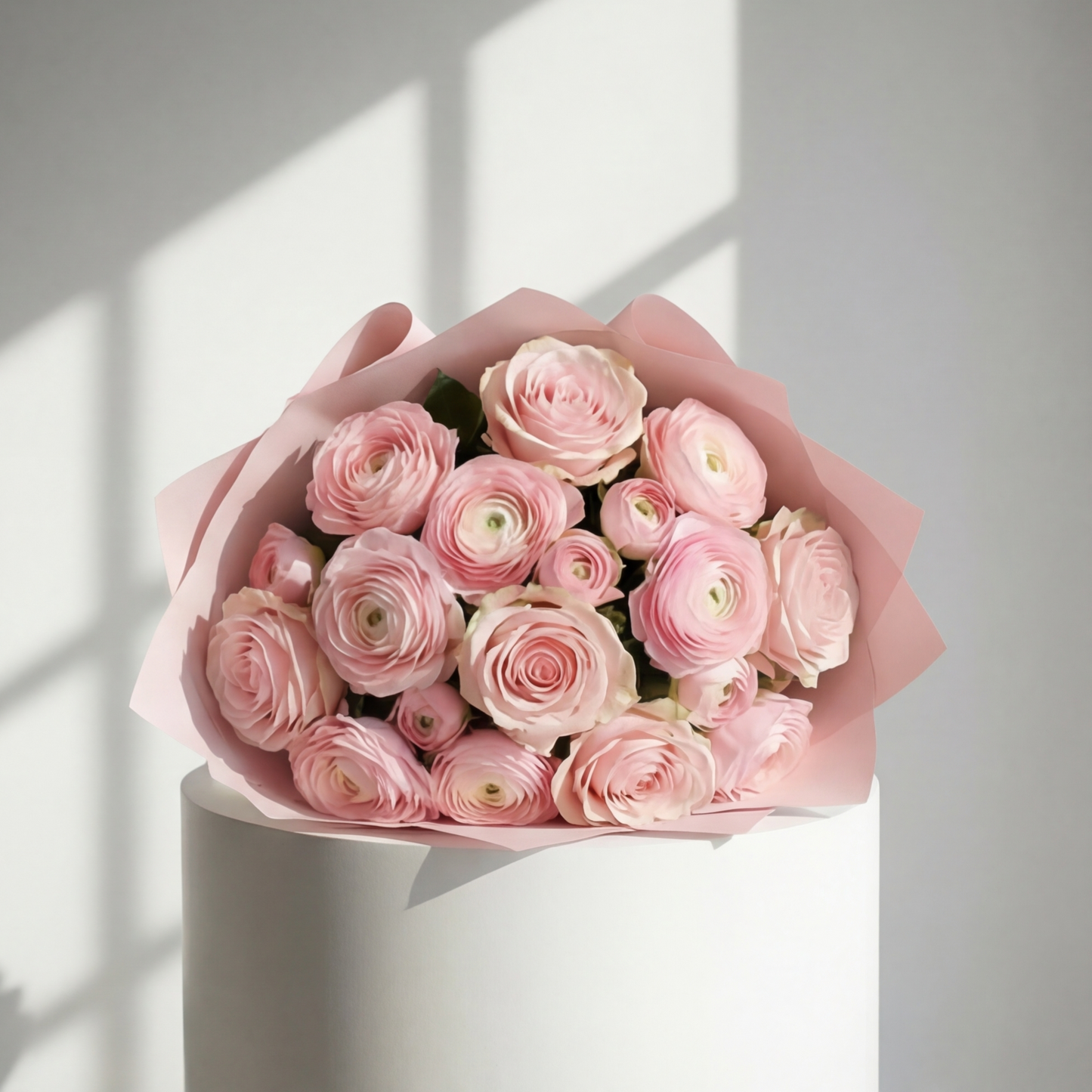 The Delicate Blush Ranunculus Bouquet