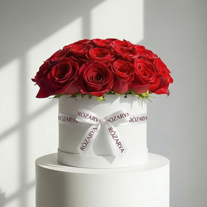 The Romantic Red Hat Box