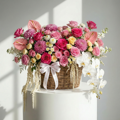 Opulent Blooms Basket