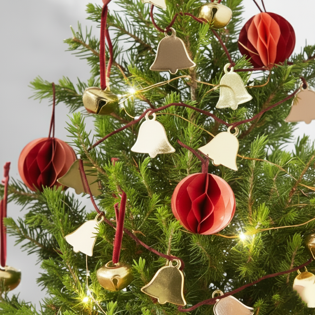 Velvet Red & Gold Mini Tree