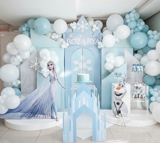 Frozen Kingdom Winter Wonderland Backdrop