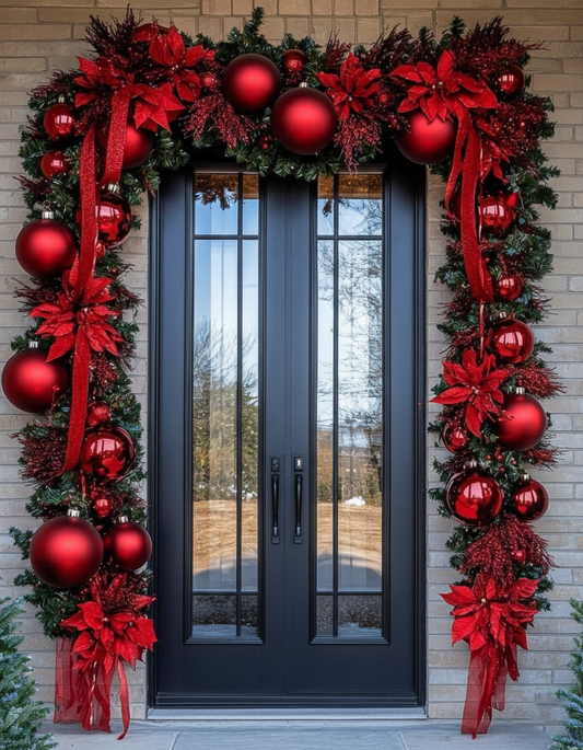 Classic Crimson Grand Entrance Set