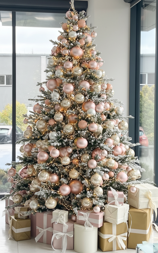 Rose Gold & Blush Winter Tree Kit