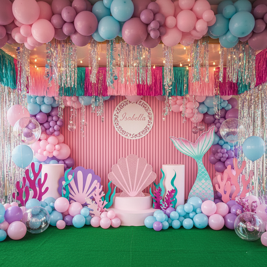 Sparkling Ocean Fantasy Backdrop