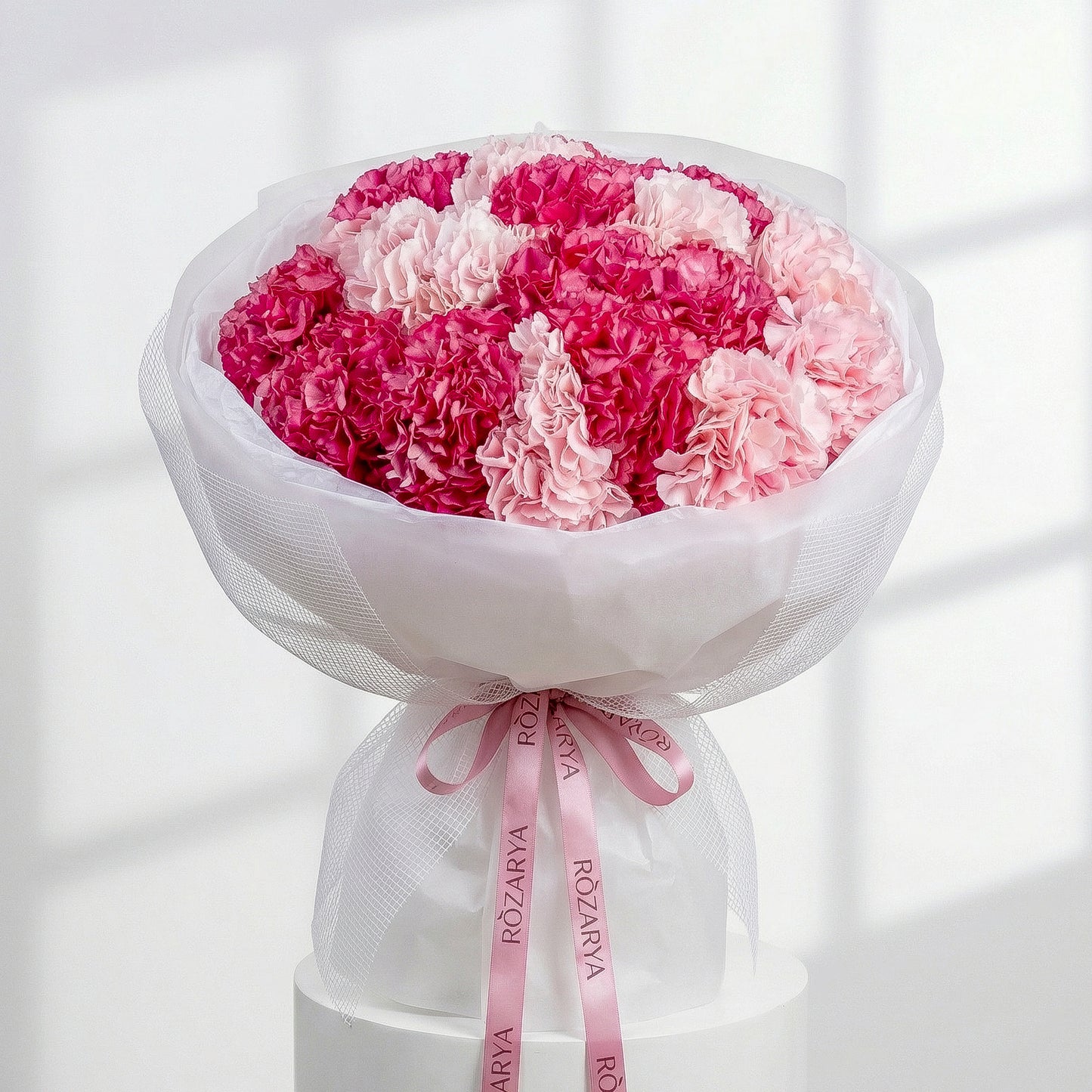 Raspberry Blush Carnation Couture Bouquet